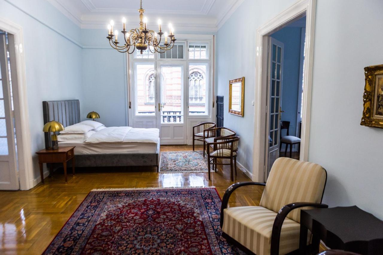 Luxury Downtown 3 Bedroom Apartment By Synagoge With Beautiful View Budapest Exterior photo